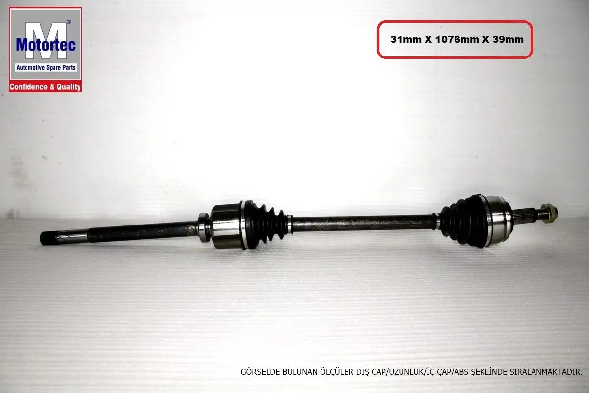 MOTORTEC RNT0504 Ön Aks (Sağ) 8200842369 resmi