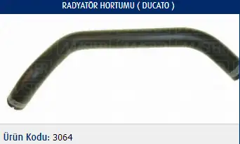MASTER M3064 Radyatör Üst Hortumu 1316759080 resmi