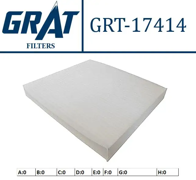GRAT 17414 Polen Filtresi AB3919N619AA resmi