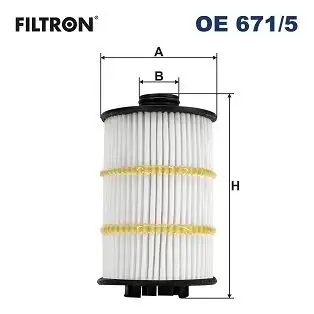 FILTRON OE671/5 Yağ Filtresi 079198405D resmi
