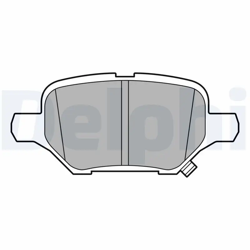 DELPHI LP3611 Arka Fren Balatası 42539412 resmi