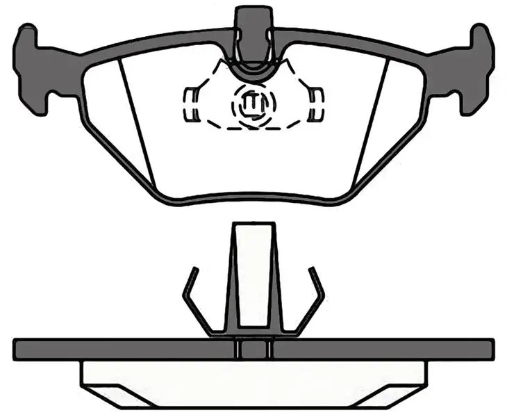 MGA 56203 Arka Fren Balatası 34216761281 resmi