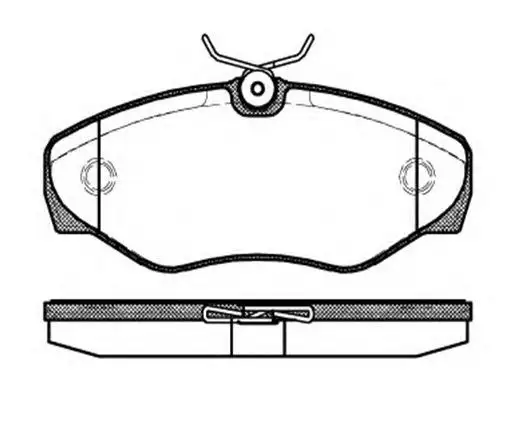 MGA 55156 Ön Fren Balatası 7701054771 resmi