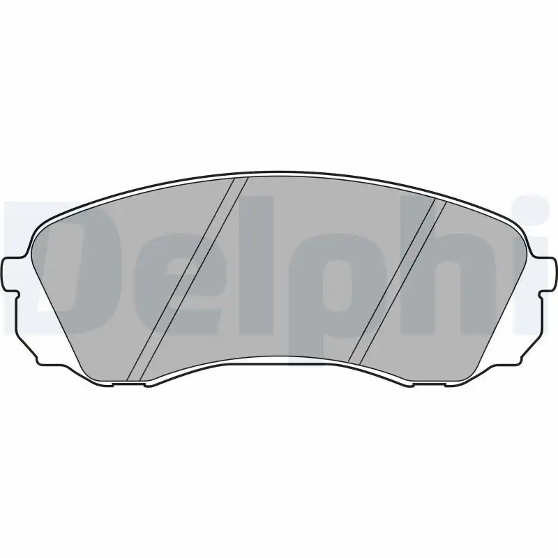 DELPHI LP2094 Ön Fren Balatası 581014DE00 resmi