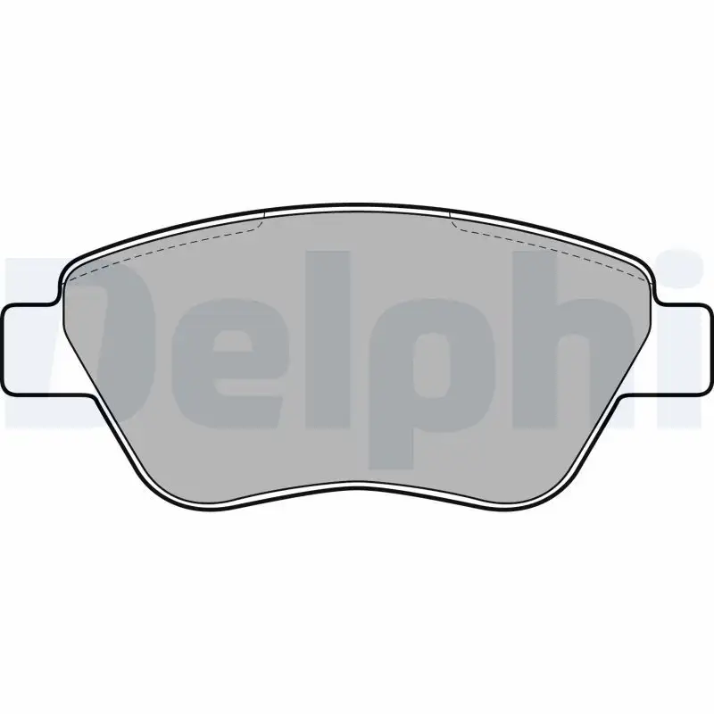DELPHI LP1899 Ön Fren Balatası resmi
