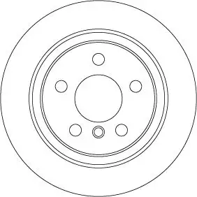 TRW DF6756 Arka Fren Diski 34216864141 resmi