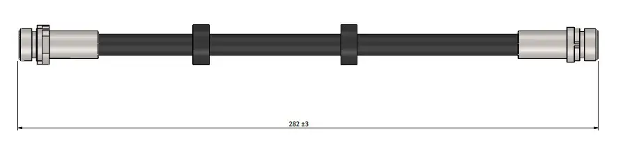 CAVO C901089A Arka Fren Hortumu 151424415 resmi