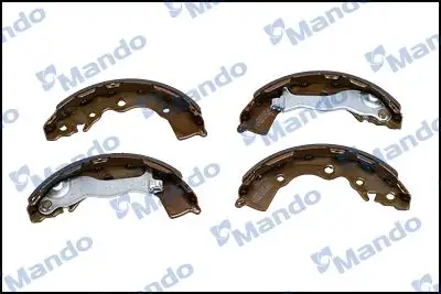 MANDO RMLH15 Arka Fren Balatası 583051GA00 resmi