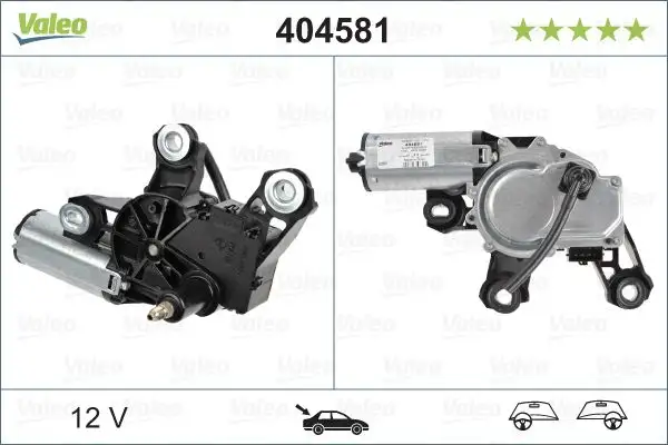 VALEO 404581 Silecek Motoru (Arka) 1U6955711B resmi
