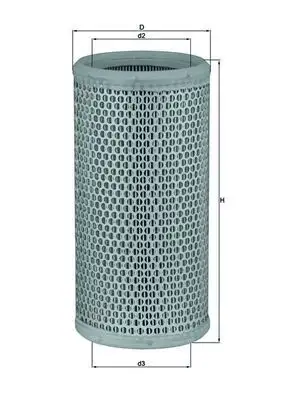 MAHLE LX519 Hava Filtresi resmi