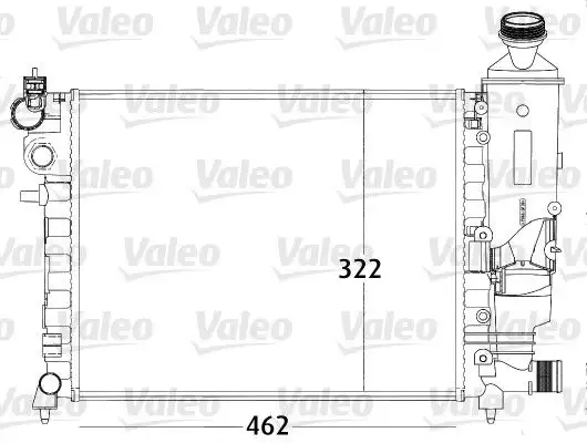 VALEO 731498 Radyatör resmi