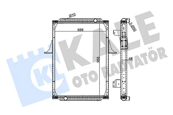KALE 351620 Radyatör resmi