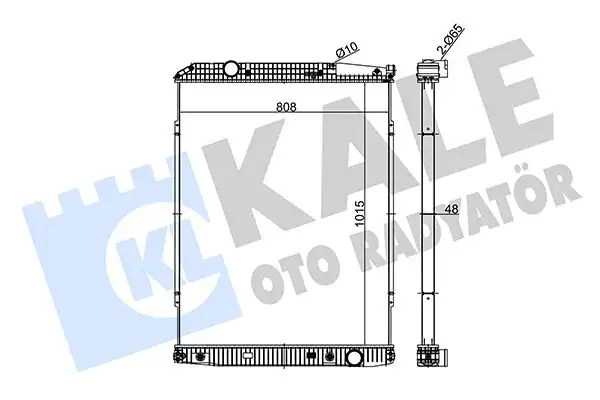 KALE 349510 Radyatör resmi