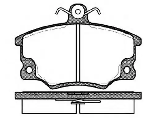 MGA 55113 Ön Fren Balatası 5892735 resmi