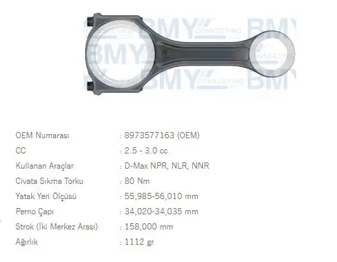 BMY 0408 Biyel Kolu resmi