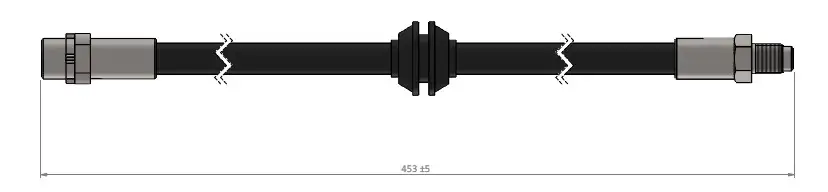CAVO C900409A Ön Fren Hortumu 34321159717 resmi