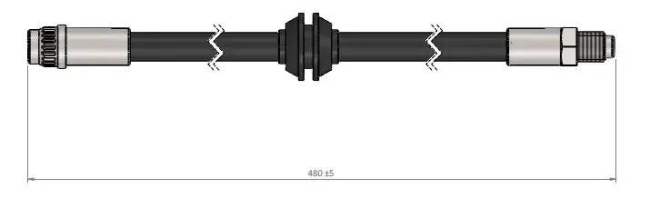 CAVO C900567A Ön Fren Hortumu 8200129954 resmi