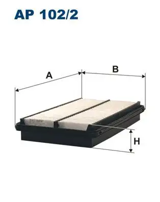 FILTRON AP102/2 Hava Filtresi 17220PDEE01 resmi