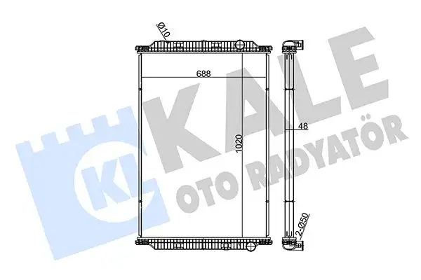 KALE 349465 Radyatör resmi