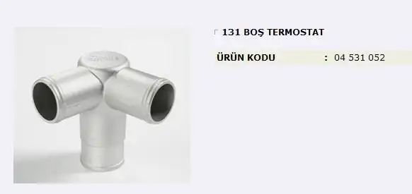 MITA 04531052 Termostat 4365483M resmi