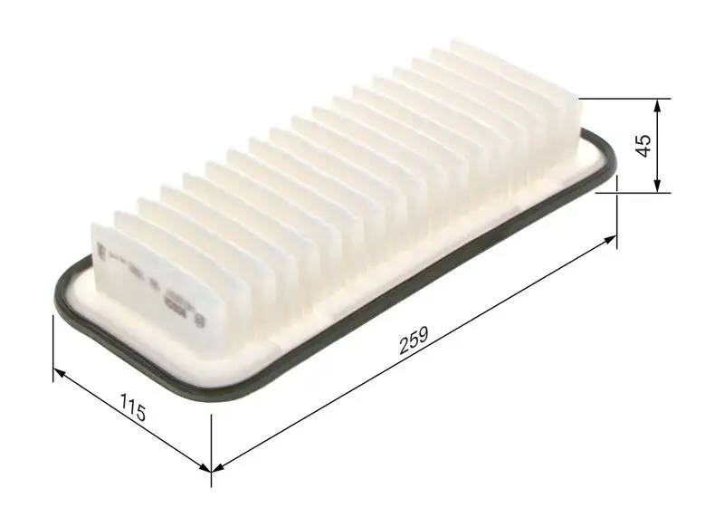 BOSCH 1457433971 Hava Filtresi resmi