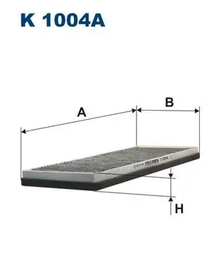 FILTRON K1004A Polen Filtresi (Karbonlu) 8A0819439B resmi