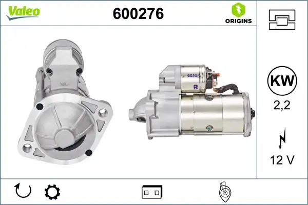 VALEO 600276 Marş Motoru 3610042300 resmi