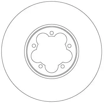 TRW DF6921S Ön Fren Diski resmi