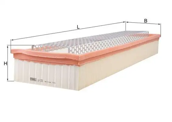 MAHLE LX335 Hava Filtresi resmi