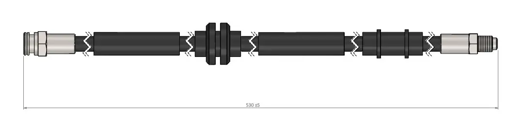 CAVO C900323A Ön Fren Hortumu 60698794 resmi
