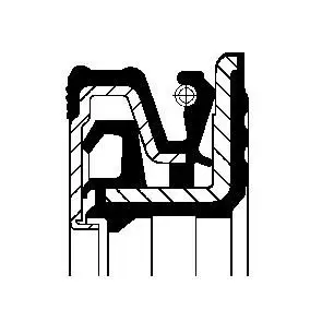 CORTECO 19033611B (82033611) Yağ Keçesi 3764292M1 resmi