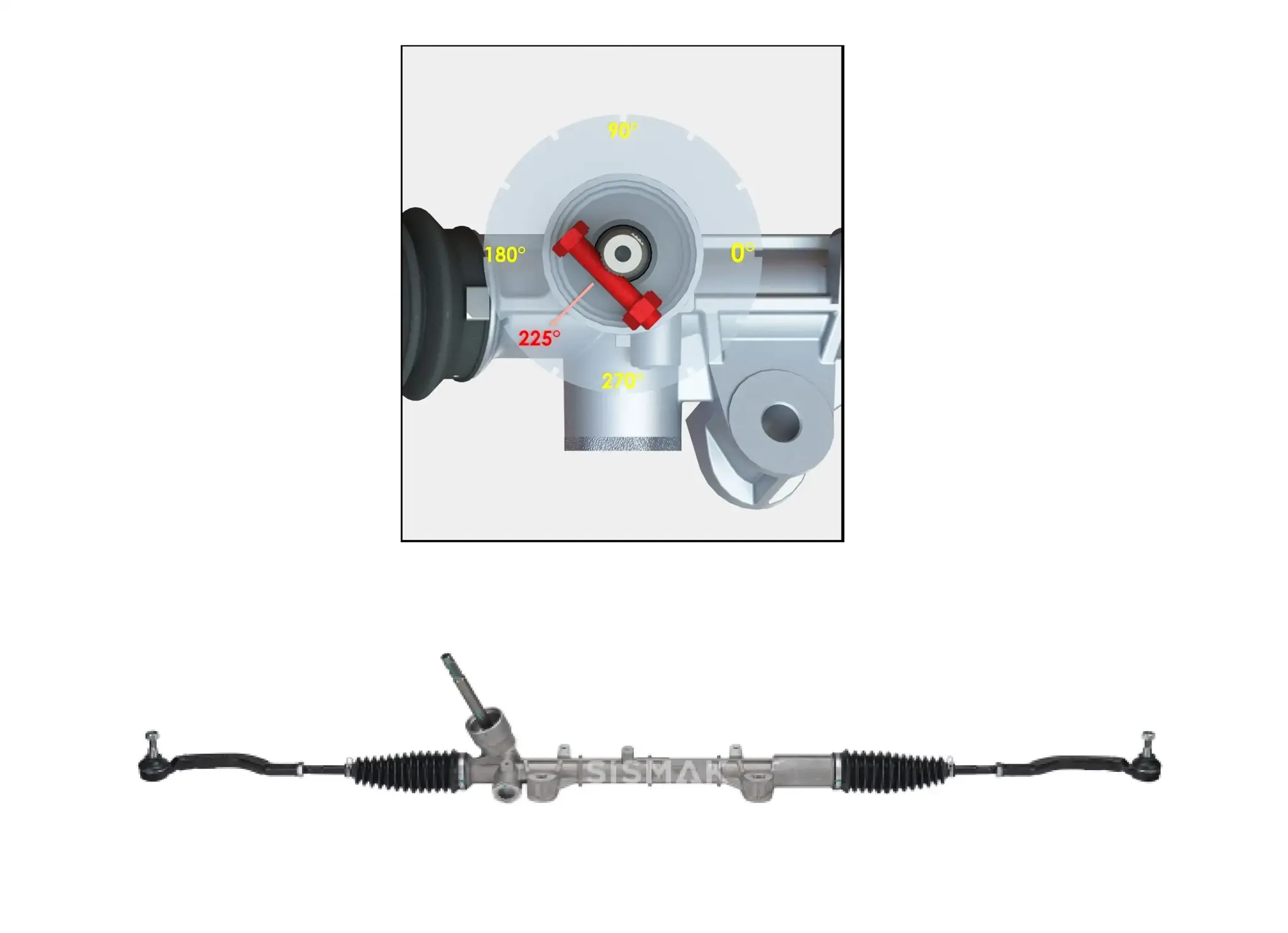 SİSMAK 271310 Direksiyon Kutusu resmi