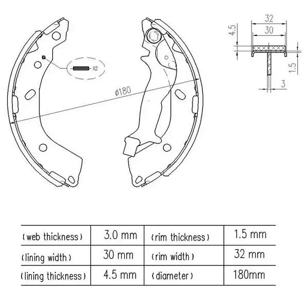 MGA 54144 Arka Fren Balatası 583051CA00 resmi
