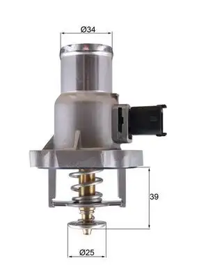 MAHLE TM55105 Termostat resmi