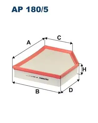 FILTRON AP180/5 Hava Filtresi 31368022 resmi