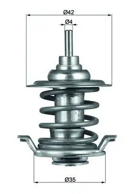 MAHLE TX5983 Termostat 04204796 resmi