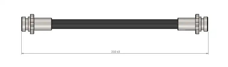 CAVO C900977A Arka Fren Hortumu 462104532R resmi
