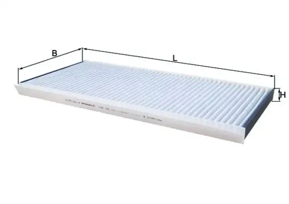 MAHLE LAK62 Polen Filtresi (Karbonlu) resmi