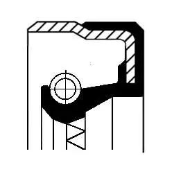 CORTECO 01019463B (82019463) Şanzıman Keçesi resmi