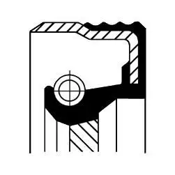 CORTECO 12015548B (82015548) Eksantrik Mil Keçesi 638194 resmi