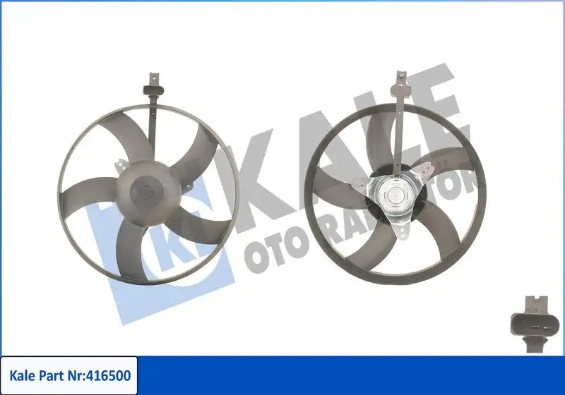 KALE 416500 Fan Motoru 6Q0959455E resmi