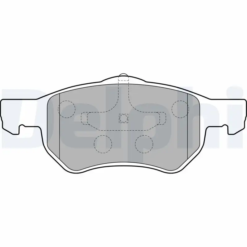 DELPHI LP1818 Ön Fren Balatası resmi