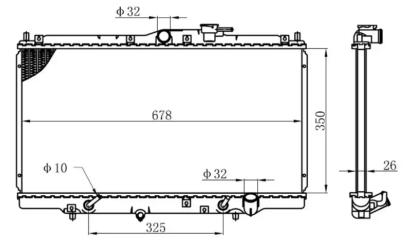 ORIS BHN050016 Radyatör resmi