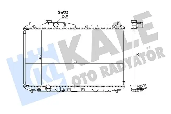 KALE 347560 Radyatör resmi