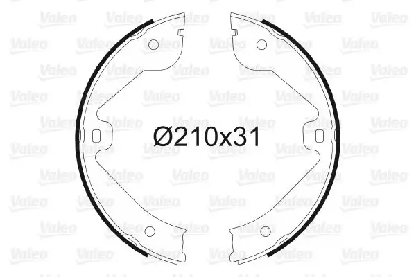 VALEO 564069 El Fren Balatası A1644200620 resmi