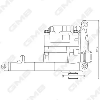 GMB GOAS-82A Yağ Pompası A6421810647 resmi
