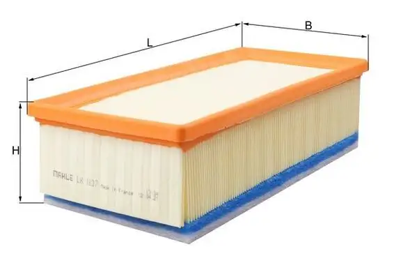 MAHLE LX1837 Hava Filtresi 177050R012 resmi