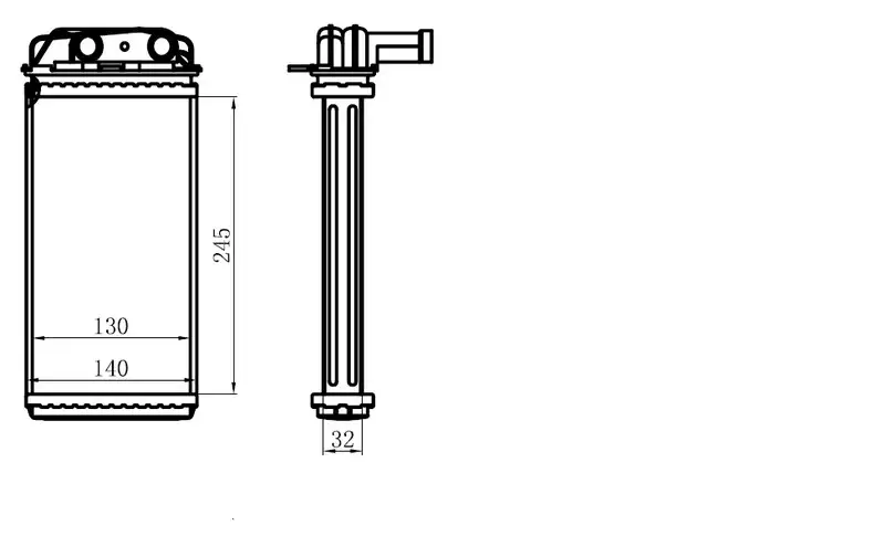 ORIS KFI003032 Kalorifer Radyatörü 46723061 resmi