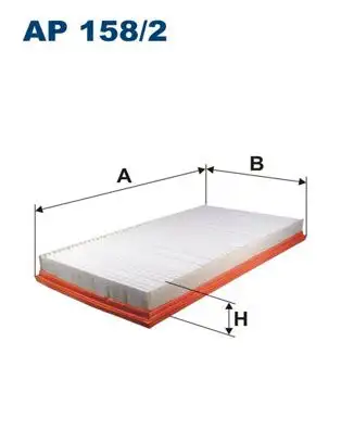 FILTRON AP158/2 Hava Filtresi A6420900051 resmi