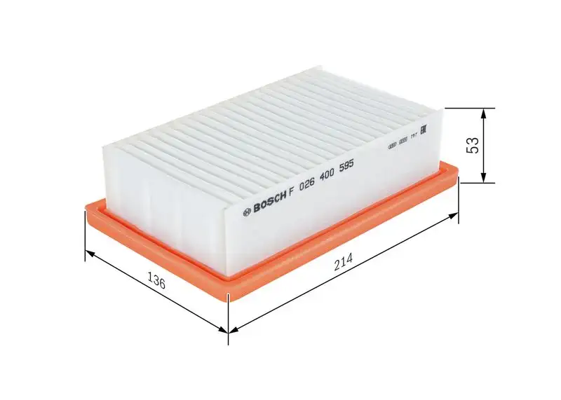 BOSCH F026400595 Hava Filtresi resmi